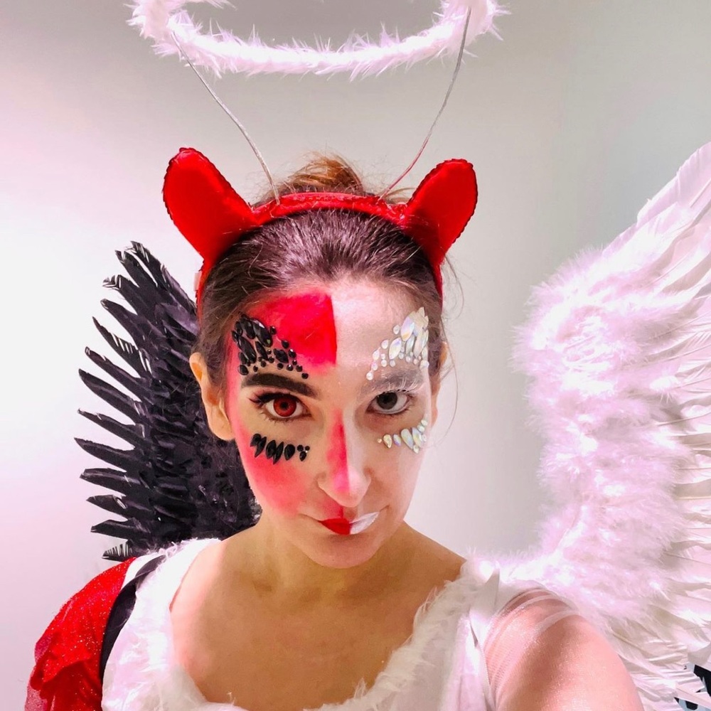 Angel devil wings Halloween costume